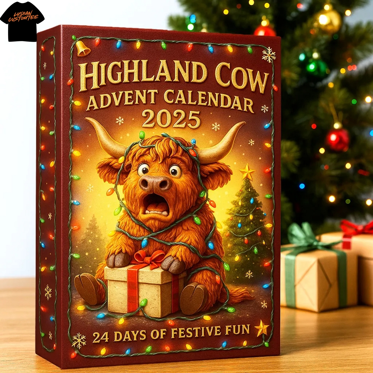 Highland Cow Advent Calendar Highland Cow Advent Calendar