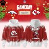 Kansas City Chiefs x Christmas Game Day Santa Hoodie