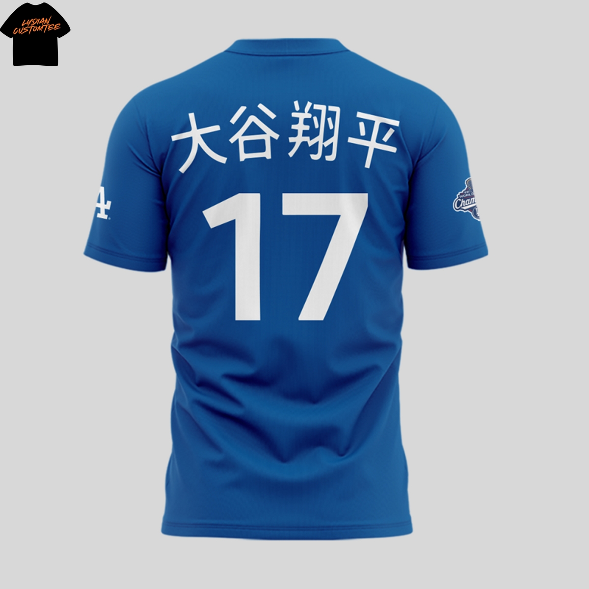 Los Angeles Dodgers Shohei Ohtani Royal 2025 National League MVP 3D T-Shirt Los Angeles Dodgers Shohei Ohtani Royal 2025 National League MVP 3D T-Shirt