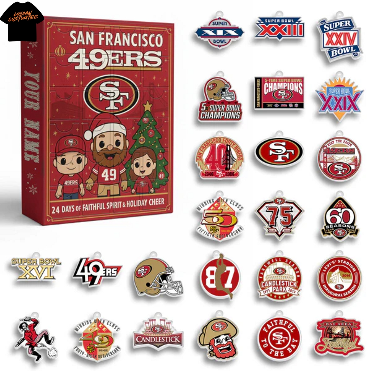 San Francisco 49ers Advent Calendar San Francisco 49ers Advent Calendar
