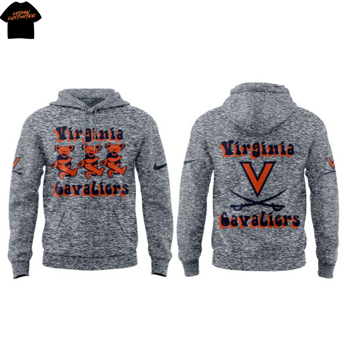 Virginia Tech Hokies Football Our Chris Long Grateful Dead 2025 Hoodie Virginia Tech Hokies Football Our Chris Long Grateful Dead 2025 Hoodie