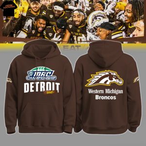 Western Michigan Broncos Mac Championship Hoodie Western Michigan Broncos Mac Championship Hoodie