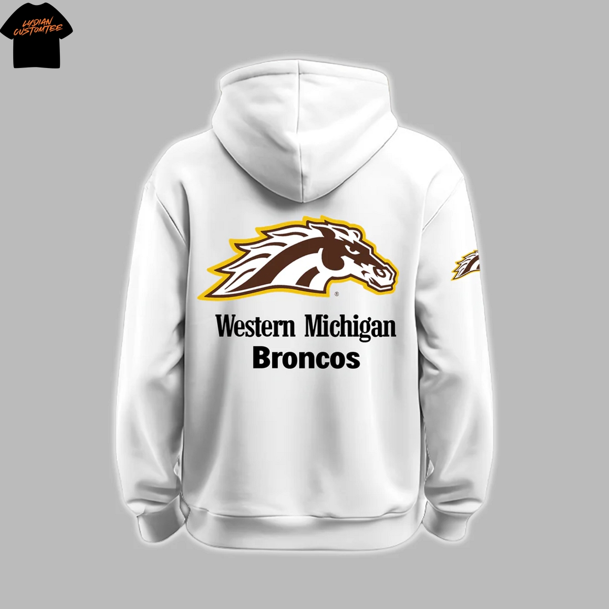 Western Michigan Broncos Mac Championship Hoodie - White Western Michigan Broncos Mac Championship Hoodie - White
