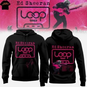 Ed Sheeran The Loop Tour Signature Design Hoodie