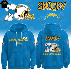 LA Chargers Football x Snoopy Hoodie