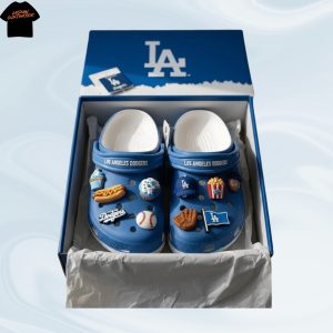 Los Angeles Dodgers Crocs With Charms