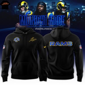 Los Angeles Rams Midnight Blue 2025 Rivalries Hoodie