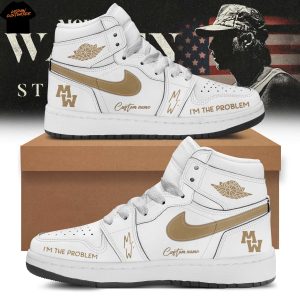 Personalized Morgan Wallen Still The Problem Tour Signature Air Jordan 1 High Top