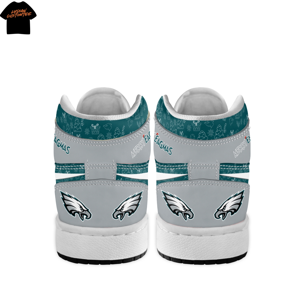 Personalized Philadelphia Eagles x The Grinch x Christmas Air Jordan 1 High Top Personalized Philadelphia Eagles x The Grinch x Christmas Air Jordan 1 High Top