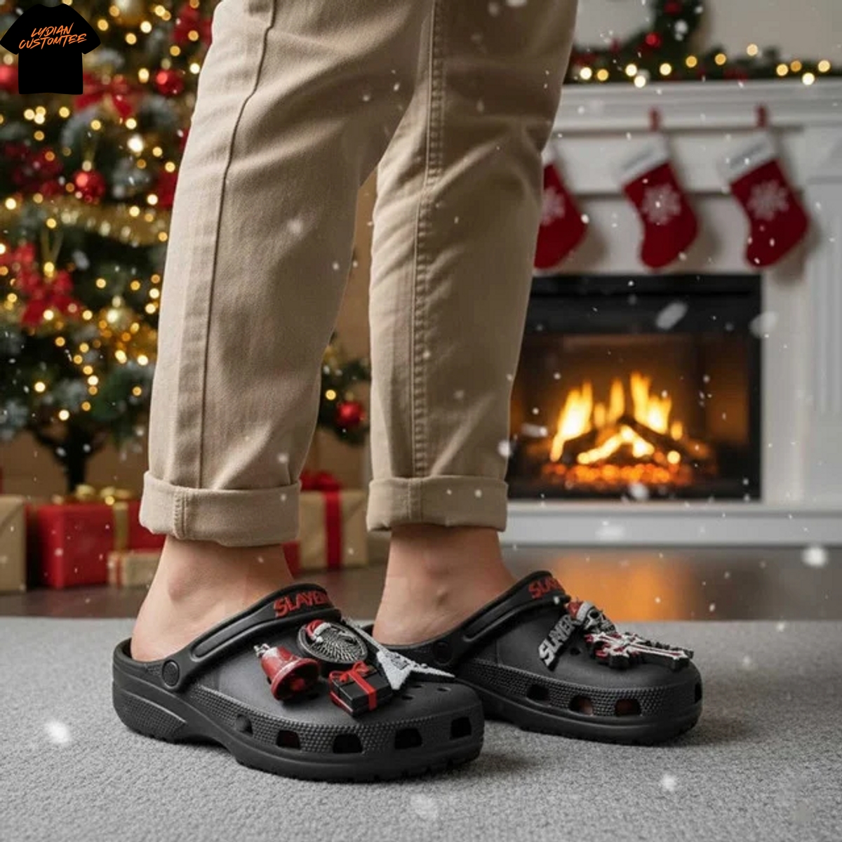 Slayer Crocs With Charms Slayer Crocs With Charms