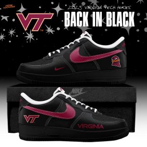 Virginia Tech Hokies Back In Black 2025 Air Force 1