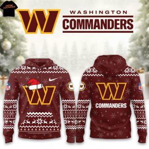 Washington Commanders Christmas 2025 Hoodie