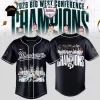 Cal Poly Mustangs 2026 Big West Conference Champions Commemorative Black Baseball Jersey