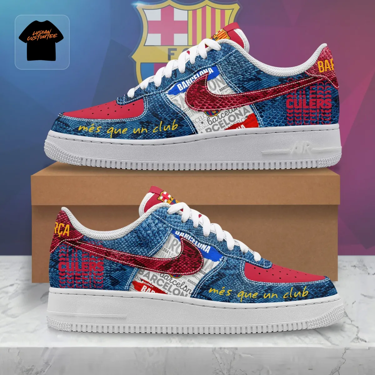 FC Barcelona Més Que Un Club Air Force 1 FC Barcelona Més Que Un Club Air Force 1