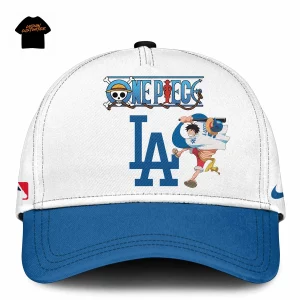 Los Angeles Dodgers x One Piece Luffy Anime Personalized Custom Baseball Jersey