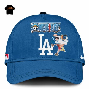 Los Angeles Dodgers x One Piece Luffy Personalized Anime Baseball Jersey
