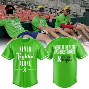 PHI Mental Health Awareness Month “Strike Out Stigma” Limited Edition Baseball Jersey