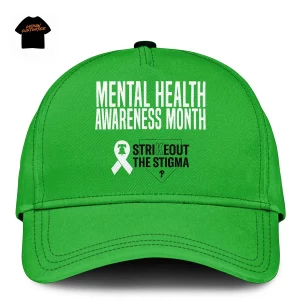 Philadelphia Mental Health Awareness Month Strikeout The Stigma Green Hoodie