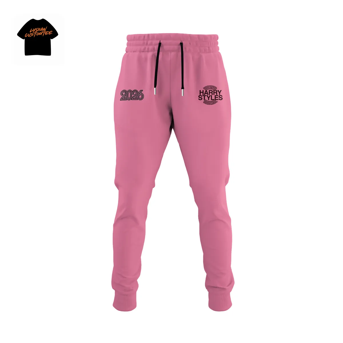Harry Styles London 2026 Together Limited Edition Pink Striped Baseball Jersey Harry Styles London 2026 Together Limited Edition Pink Striped Baseball Jersey