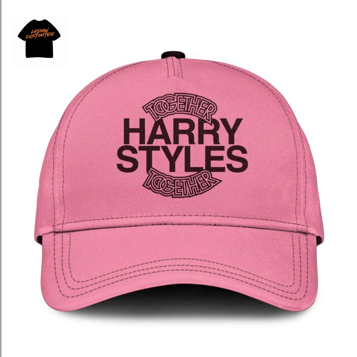 Harry Styles London 2026 Together Limited Edition Pink Striped Baseball Jersey Harry Styles London 2026 Together Limited Edition Pink Striped Baseball Jersey