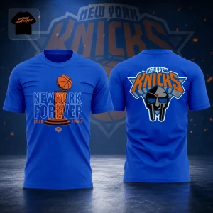 New York Knicks 2026 Finals New York Forever Commemorative 3D T-Shirt