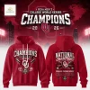 Oklahoma Sooners Baseball 2026 National Champions Commemorative Hoodie Oklahoma Sooners Baseball 2026 National Champions Commemorative Hoodie