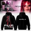 Adela Prima Red Bottoms Tour 2026 Concert Merchandise White Graphic Hoodie