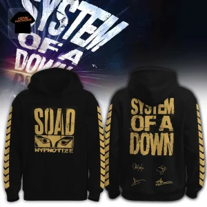 System Of A Down Hypnotize Limited Edition Band Signatures Hoodie