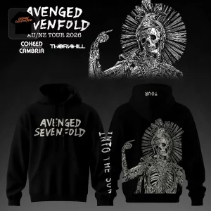 Avenged Sevenfold AUS/NZ Tour 2026 Into The Sun Hoodie