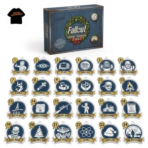 Fallout Vault Tec Wasteland Collectible Ornaments Christmas Countdown Advent Calendar