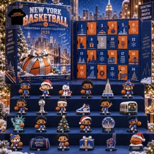 New York Basketball Christmas Advent Calendar 2026