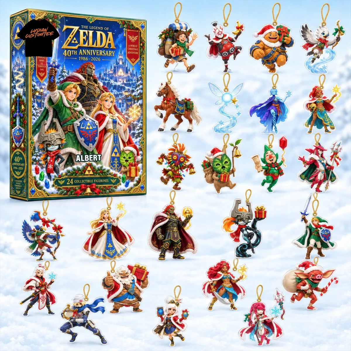 The Legend Of Zelda 40th Years Of The Myth Christmas Advent Calendar
